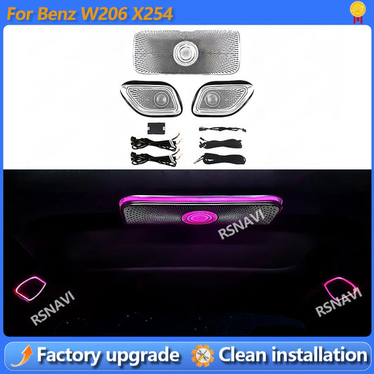 For Mercedes Benz W206 X254 C-class Colors Roof Ambient Reading