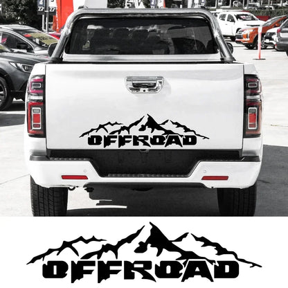 For Isuzu Dmax Ford Ranger F150 Off Road 4X4 Sticker Pickup