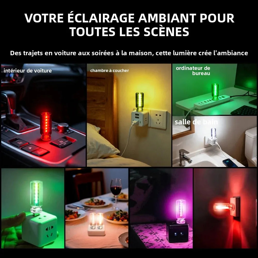 RGB Ambient Plug Play USB Interior Decor Gift Idea