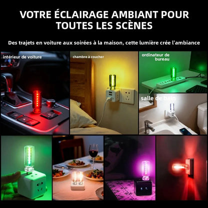 RGB Ambient Plug Play USB Interior Decor Gift Idea