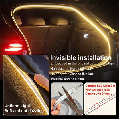 5M Flexible Strip Trunk Modified Ambient Lighting 12V Atmosphere