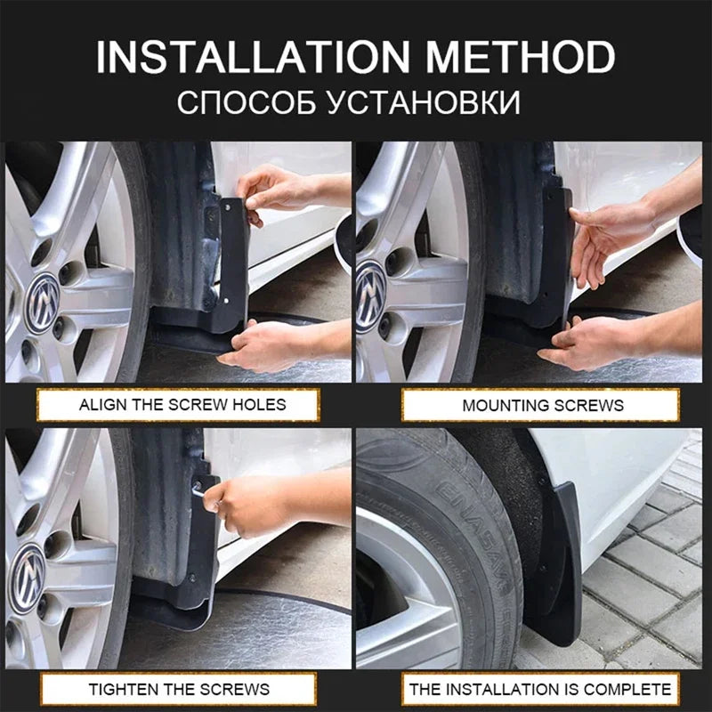 For BYD Yuan Up 2024 2025 ABS Mud Guards Mudguards Mudflaps