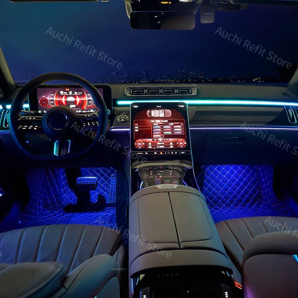 For Mercedes Benz 2021+ W223 S-Class Colors Active Ambient S450L