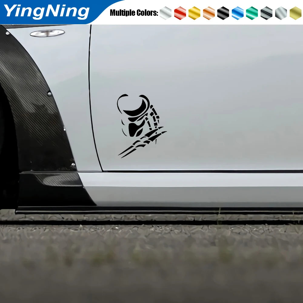 For Laptop Predator Helmet Claw Stickers Alien Vinyl Decals Body