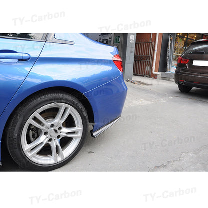 For BMW 3 Series F30 M Real Carbon Fiber Rear Bumper Lip