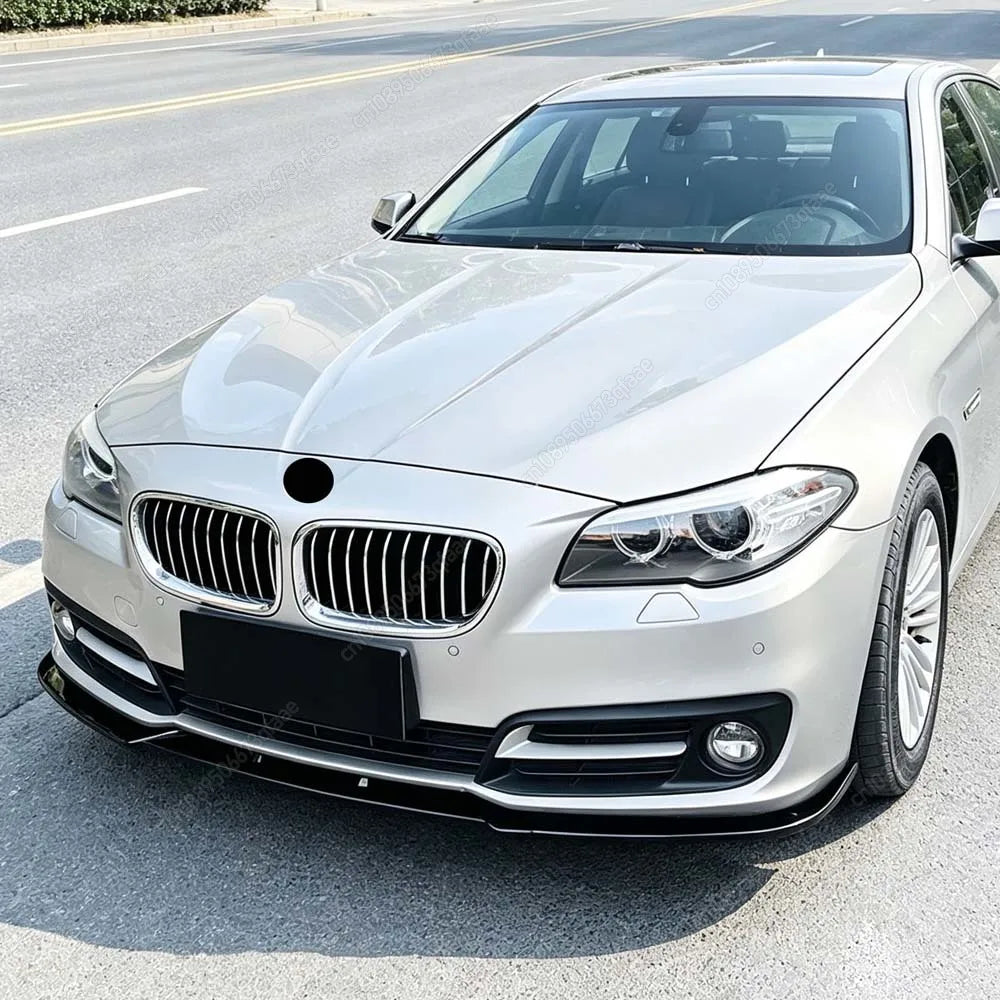 For BMW 5 Series F10 F11 3PCS Front Bumper Spoiler Lip Lower