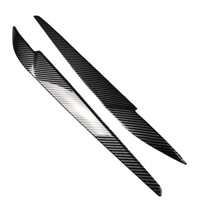 For BMW X5 X6 F15 F16 2PCS Gloss Eyebrow Eyelids 30D 35I 40D