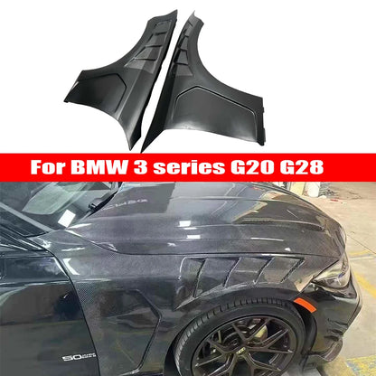 For BMW 3 Series G20 G28 Carbon Fiber Fender Bumper Retrofit