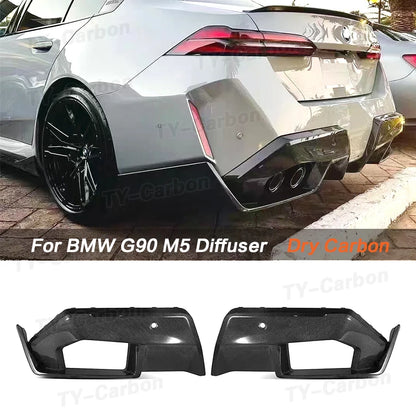 For BMW 5 Series M5 G90 M5 G90 Mp Dry Carbon Fiber Rear Diffuser