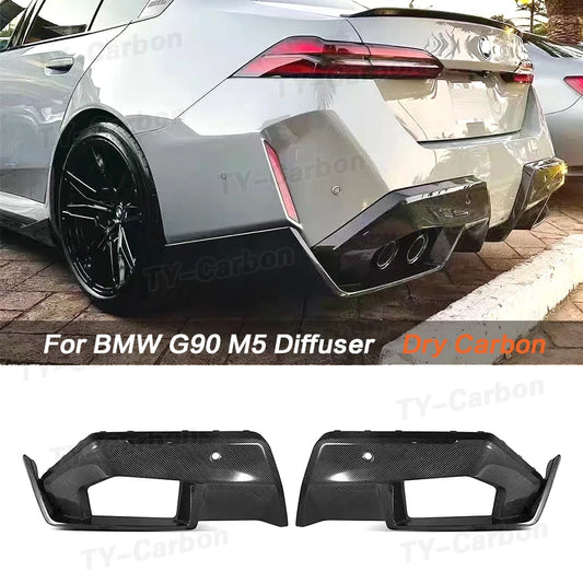 For BMW 5 Series M5 G90 M5 G90 Mp Dry Carbon Fiber Rear Diffuser