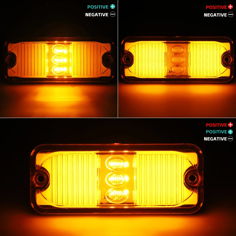 Trailer Side Marker Clearance Lamps Rear Turn Signal Indicator