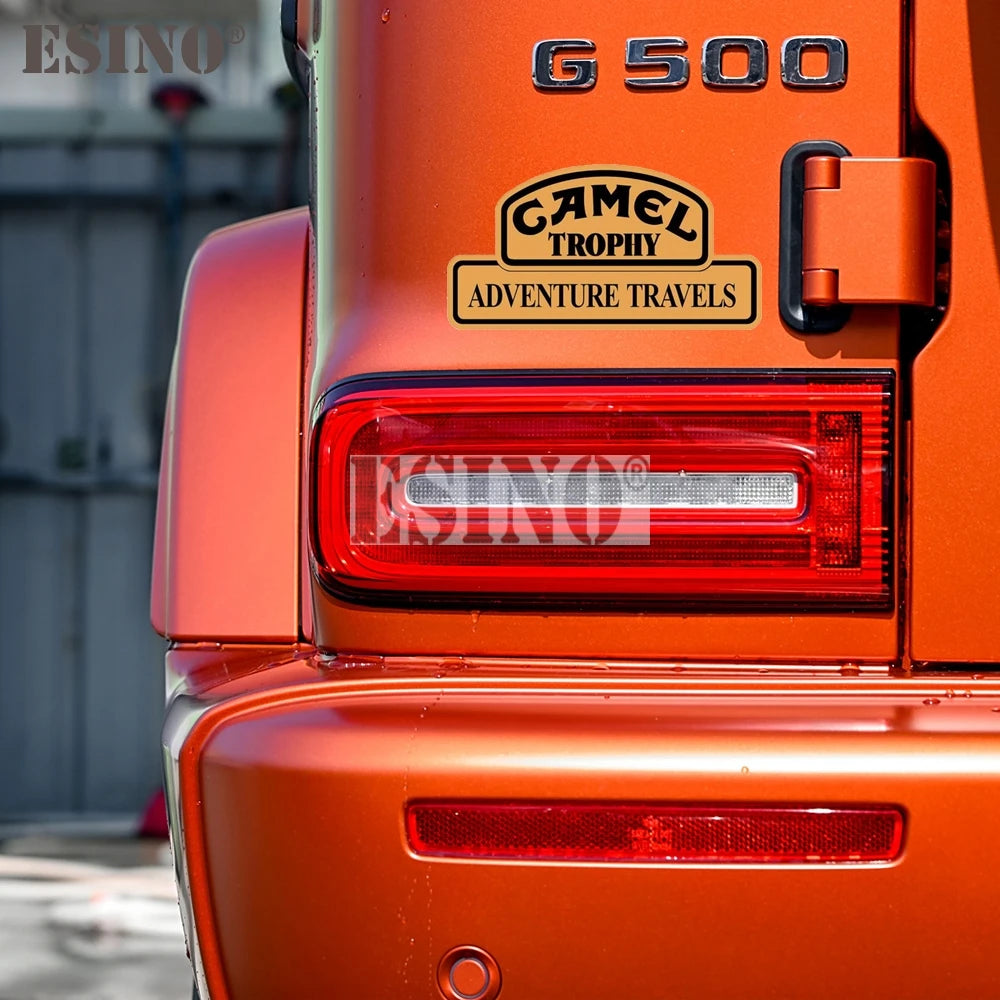 Creative Funny Camel Trophy Sticker Cartoon Pvc Decal Waterproof
