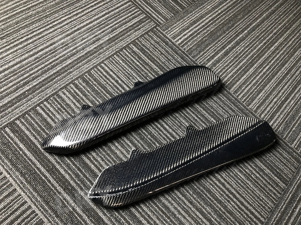 For BMW 4 Series F32 F33 Carbon Fiber Rear Bumper Lip Splitters