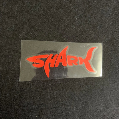 2PCS Sticker Shark Waterproof Reflective Body Stickers Shielding