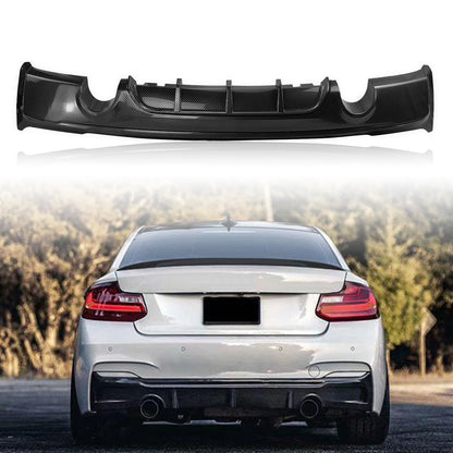 For BMW 2 Series F22 F23 Rear Bumper Diffuser Lip 220I 228I 230I