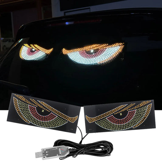 Truck Dynamic Eye Front Rear Window Screen Display Panel