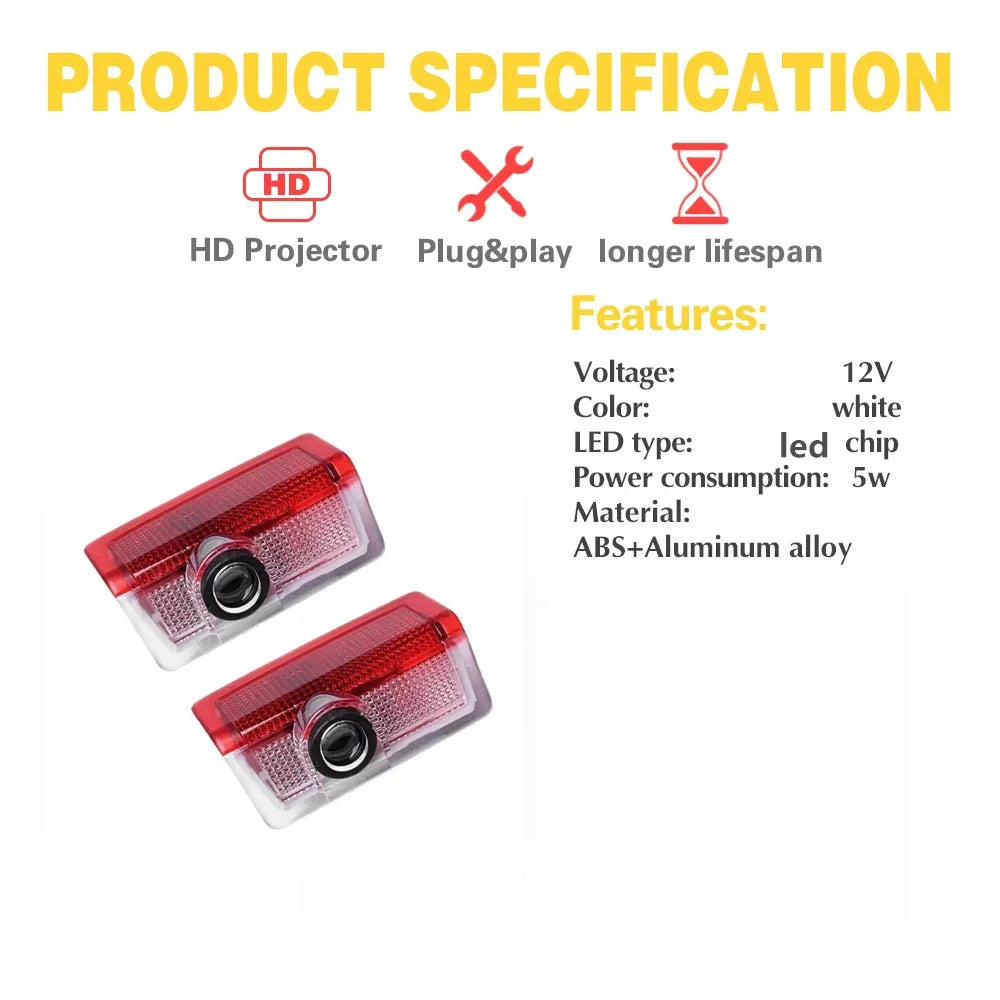 For Mercedes Benz W205 W176 W177 2PCS W246 W212 W213 W166 X253