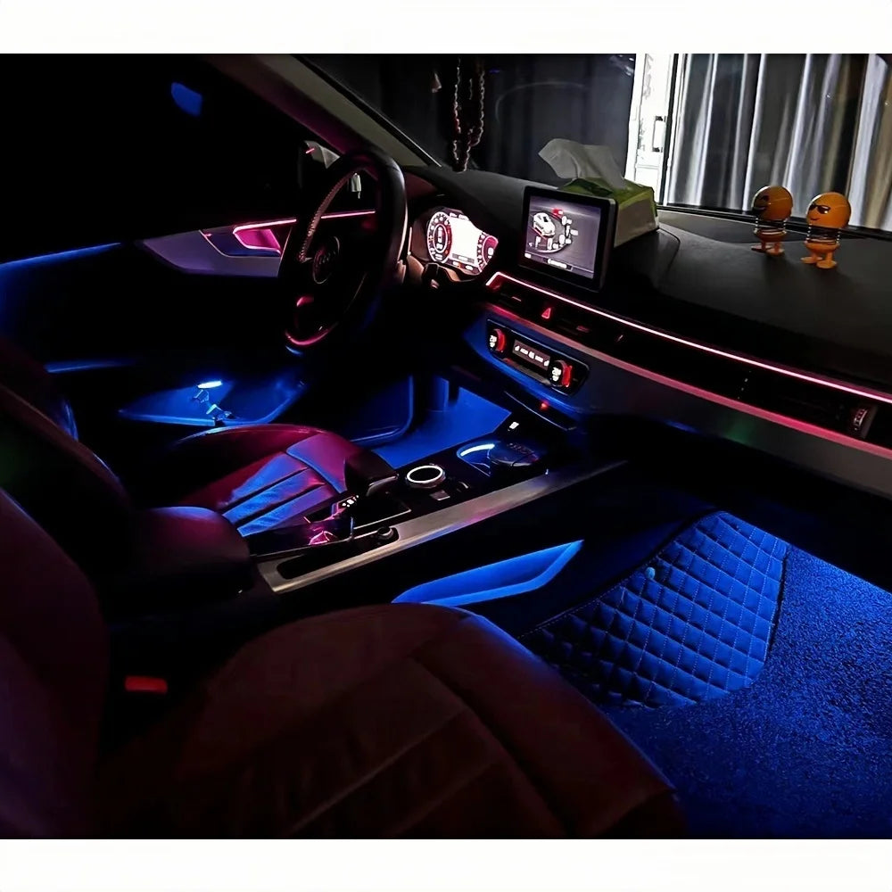 For Audi A4 A5 B9 RS4 Colours Dashboard Trim Ambient RS5