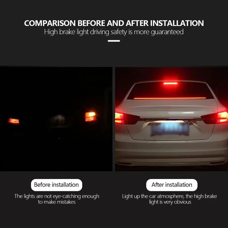 90CM Mount Brake Stop Additional Warning Turn Signal Strips