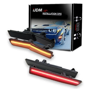 For 2015-2022 Dodge Challenger Srt Hellcat 4PCS Widebody Front