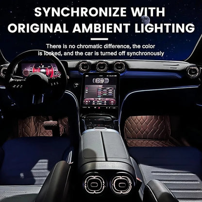 For Mercedes Benz C-Class W206 X254 Colors Active Ambient