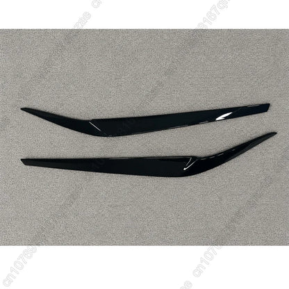 For BMW 5 Series G30 G31 2PCS Headlight Eyebrow Eyelids G38 F90
