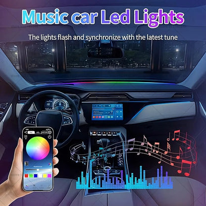 For Audi A4L Front Window Ambient Dynamic RGB Color Changing