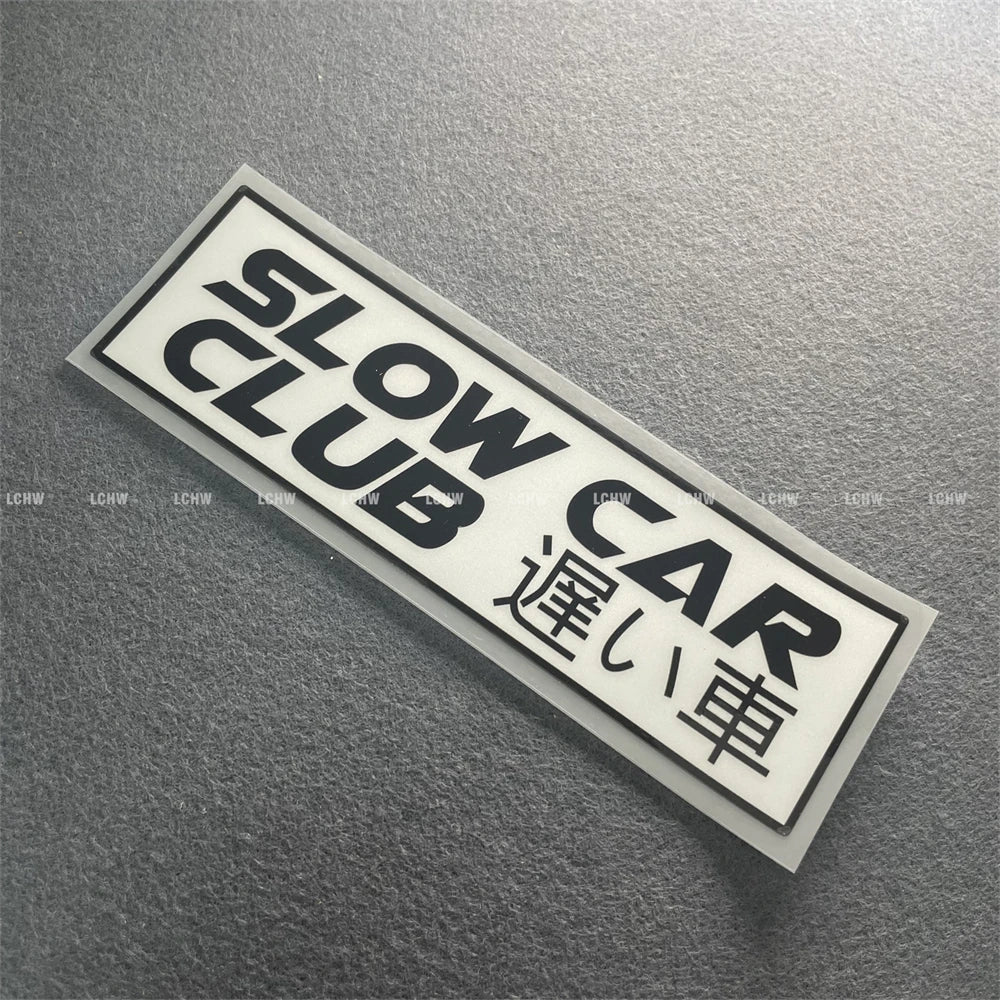 Slow Club Stickers Sad Girls Decal Motor Window Body