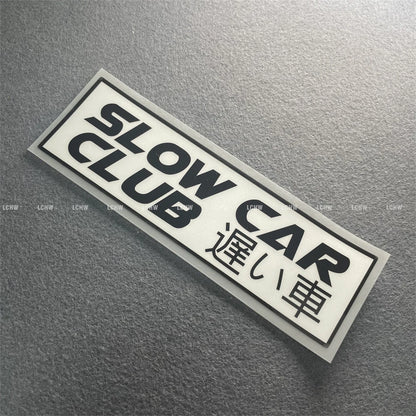 Slow Club Stickers Sad Girls Decal Motor Window Body