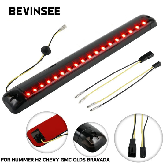 For Hummer H2 Chevy GMC Olds Bevinsee Third Brake Leds Bar Stop