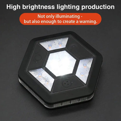 Warning 360degree Rotating Magnetic Rechargeable energy-saving