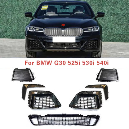 For BMW G30 525I 530I 540I Front Lower Bumper Grille Grill Fog