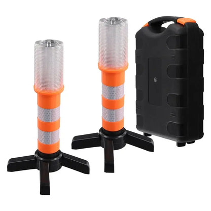 Professional 2PCS Emergency Road Flash Flare Roadside Beacon