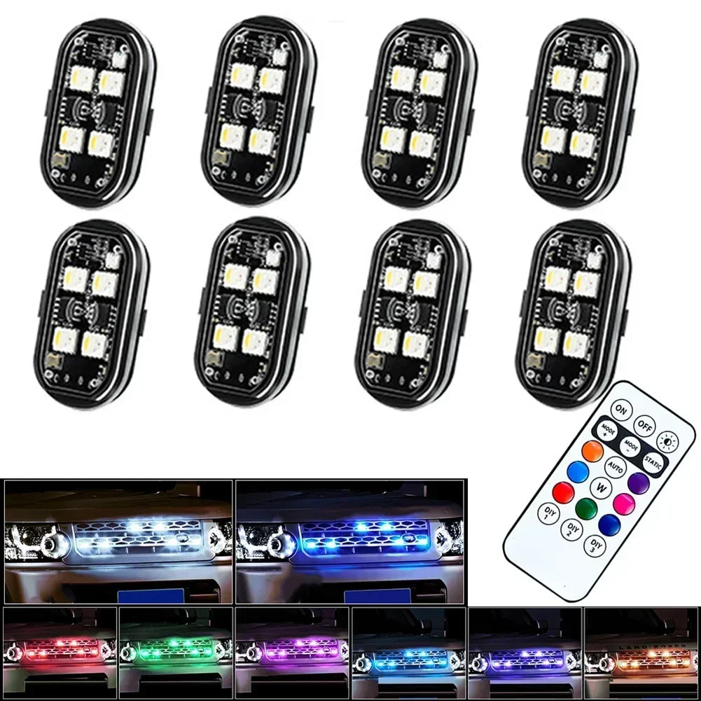 Aircraft Airplane Helicopter Warning RGB Motorcycle Strobe Flash