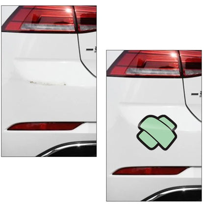 Q 10PCS Sheets Patch Cover band-aid Fuel Tank Sticker