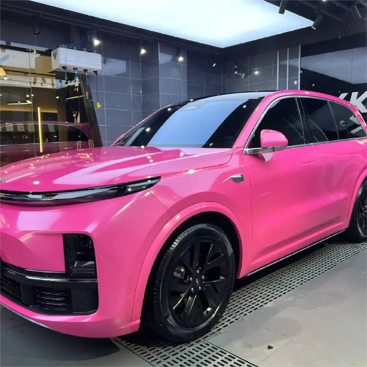 For Auto Tuning Bike Motorcycle Metallic Candy Pink Vinyl Wrap