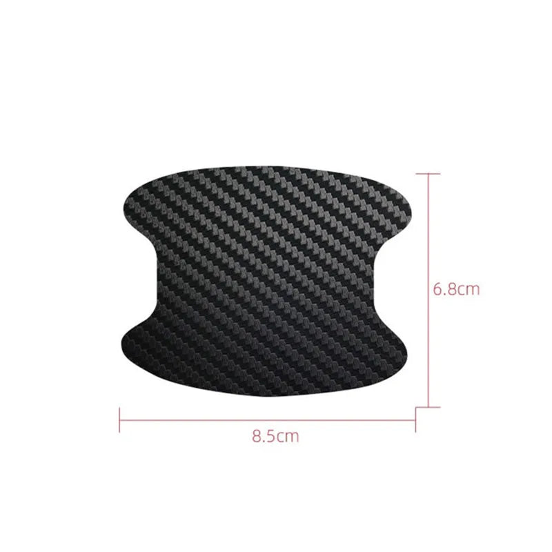 4PC Door Handle Bowl Scratch Protective Sticker Automobiles