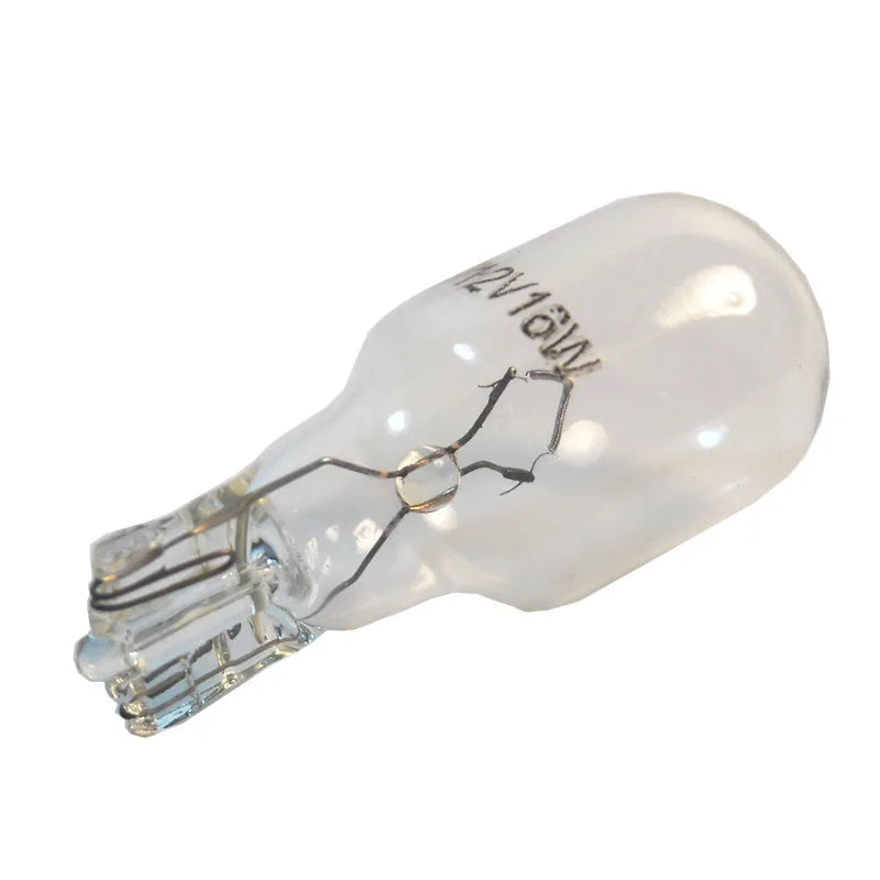 2PCS Brake T15 16W 12V Glass Halogen Bulb Interior