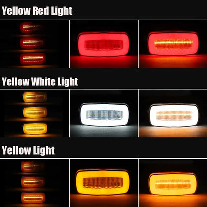 Trucks Turn Signals Flowing Yellow Side Marker Rear Tail