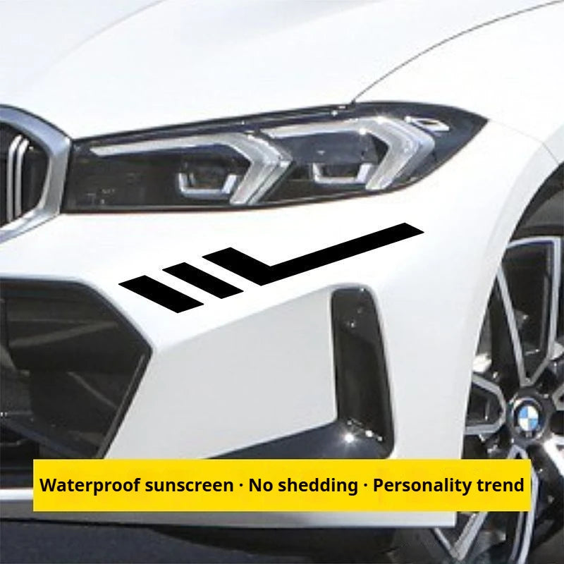 Stickers Front Rear Bumper Body Fender Personalized Reflective