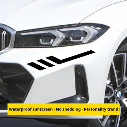 Stickers Front Rear Bumper Body Fender Personalized Reflective