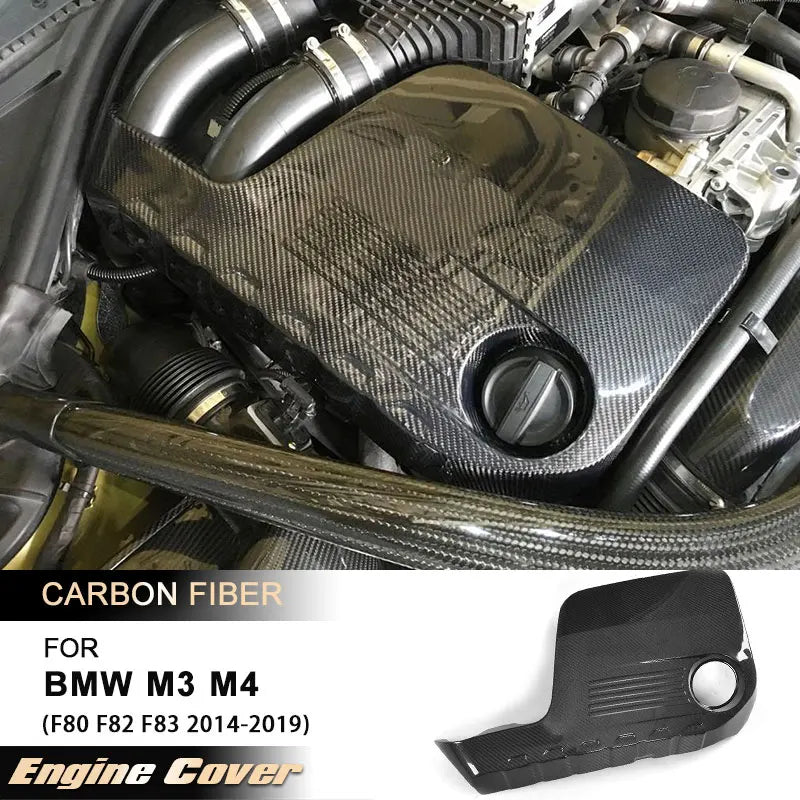 For BMW F80 M3 F82 F83 Front Engine Cover Trim M4 2014-2019 Hood