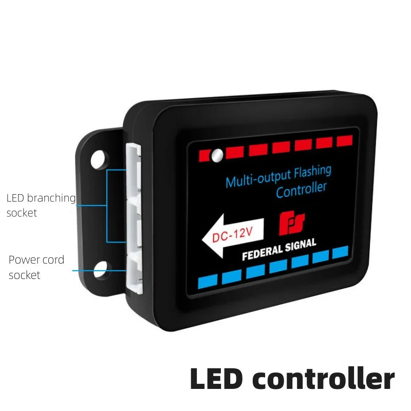 Modification Wired Remote Control 12V One Trailer Four Red