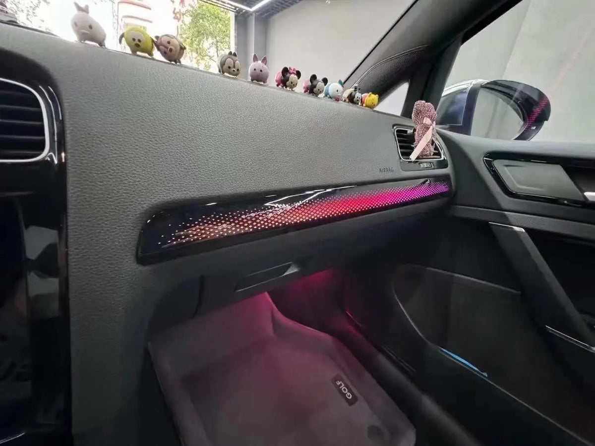 For VW Golf 7 2014-2021 In Ambient Lighting Kit Interior Acrylic