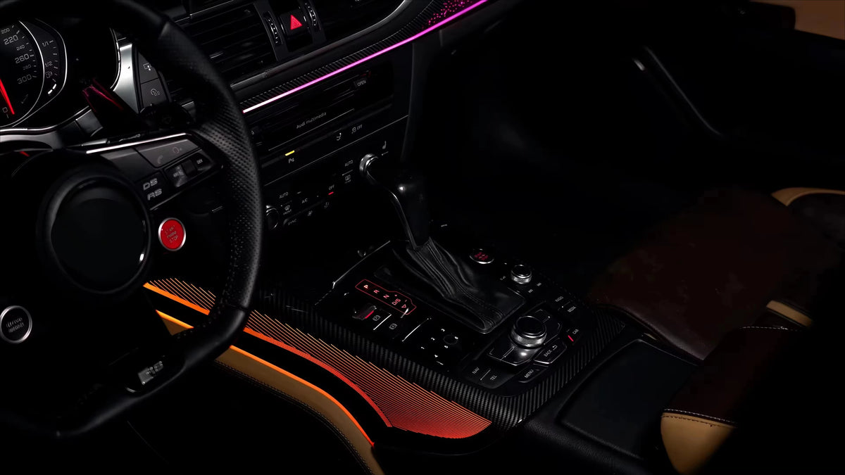 For Audi A7 C7 2012-2018 Features Ambient Lighting Upgrade Kit