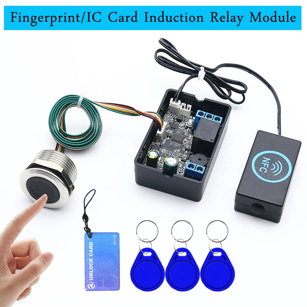 Fingerprint Access Controller Nfc Electric Lock Control Relay