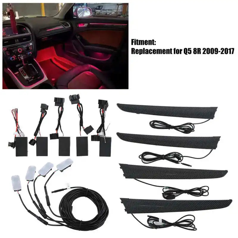 For Audi Q5 8R 2009-2017 Set Interior Upgrades Color Ambient