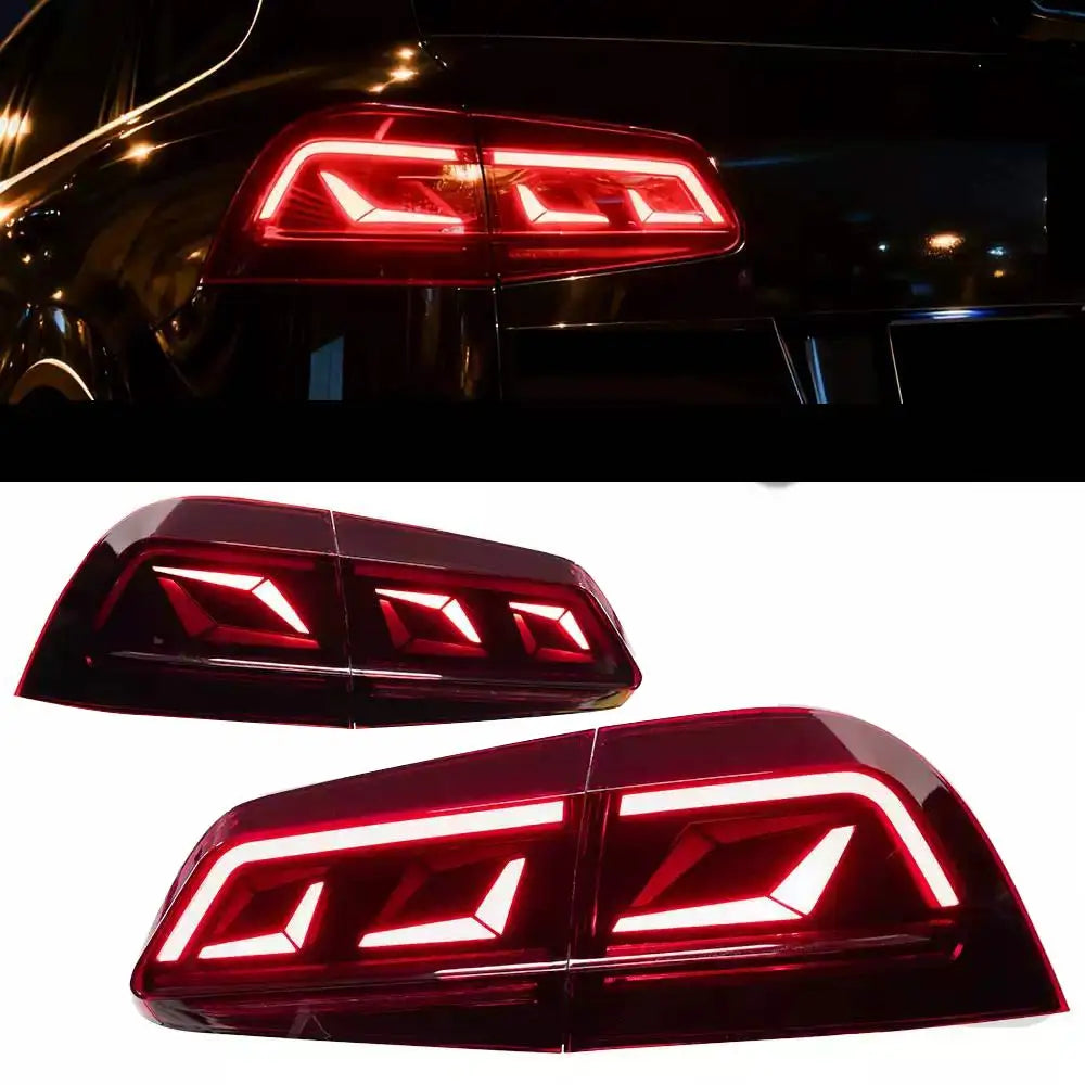 For Volkswagen Touareg LED Taillight Assembly Dynamic Steering