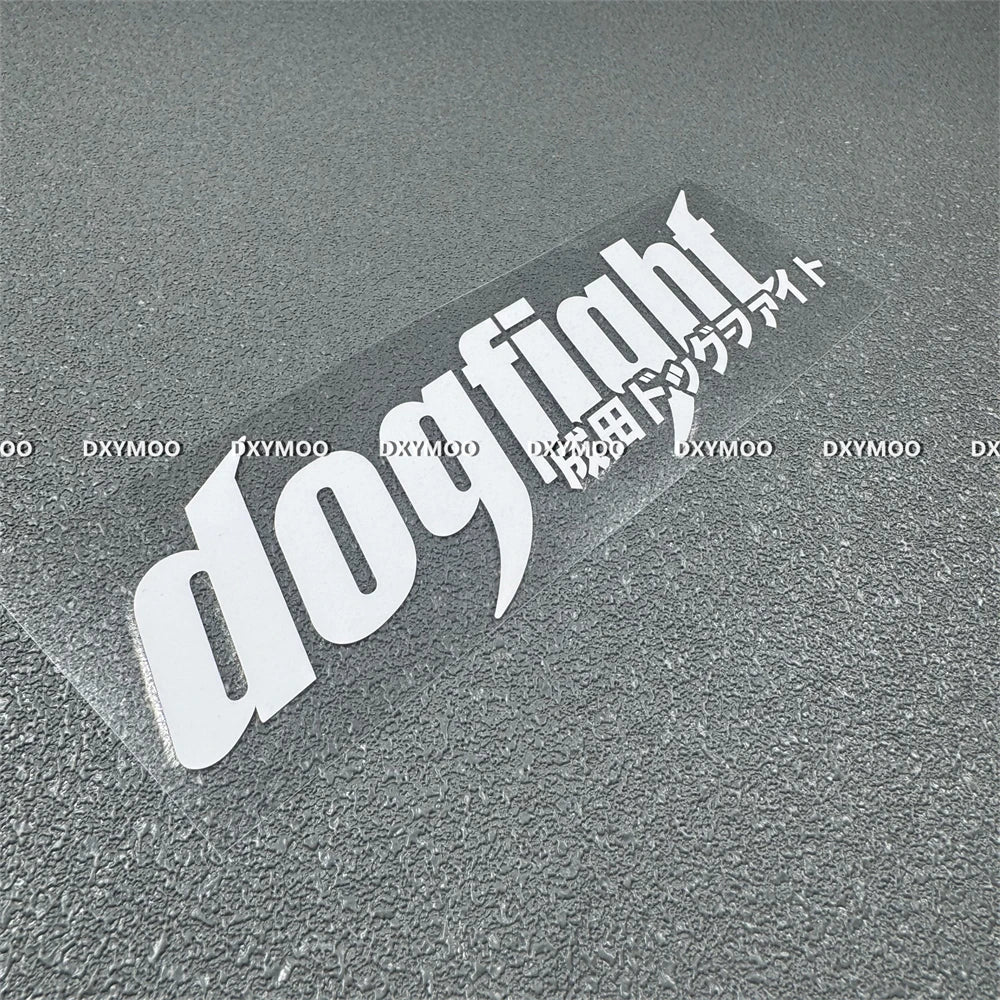 For Drift Dogfight Japanese Modified Decal Sticker Vinyl Motor