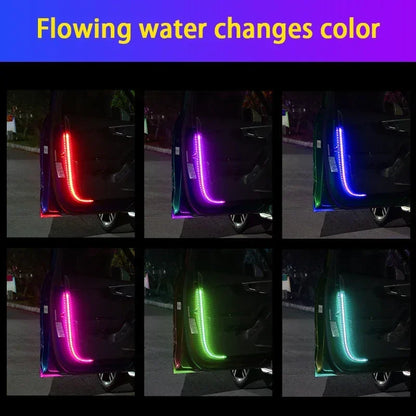 Door Warning Induction Flow Flashing Strip Anti Rear End